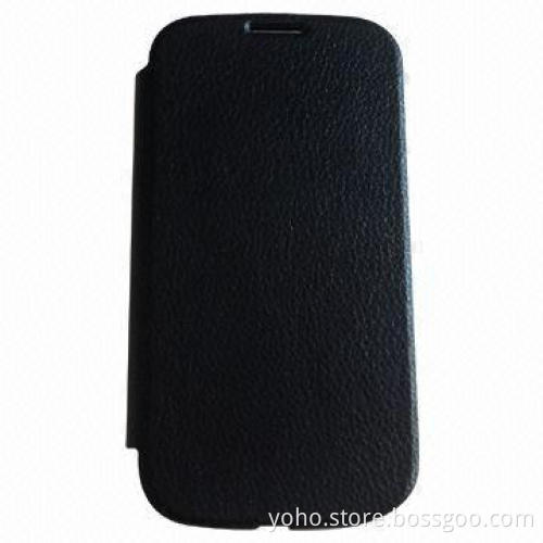 Leather Case for Samsung Galaxy SIII/9300, Blue Battery Back Cover, Comes in Red ,Black, White